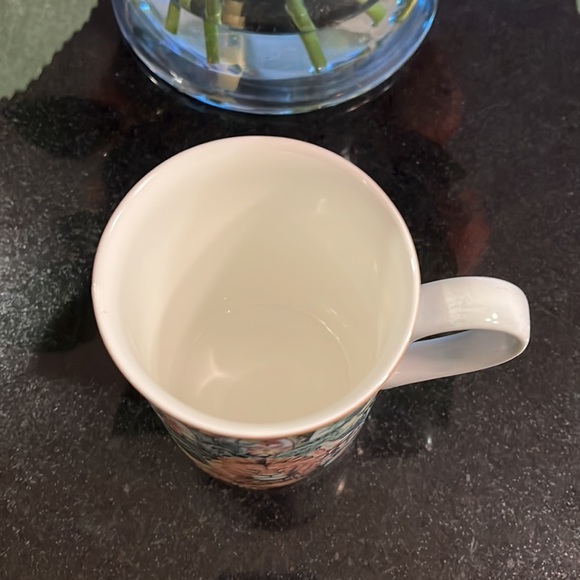 Royal Canterbury Coffee Mug - African Wildlife Lion Cheetah Bone China - Picture 3 of 8